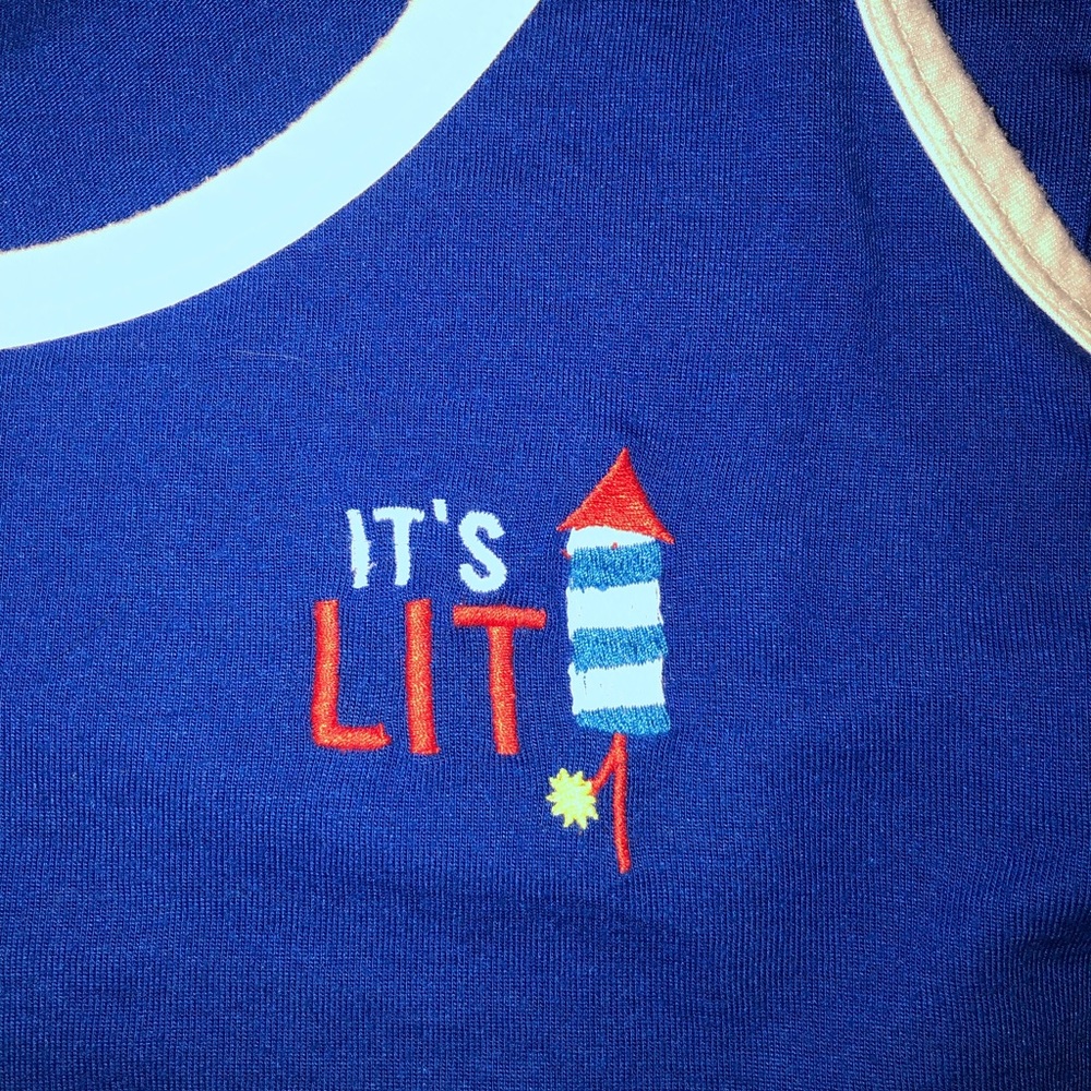 “It’s Lit” tank top